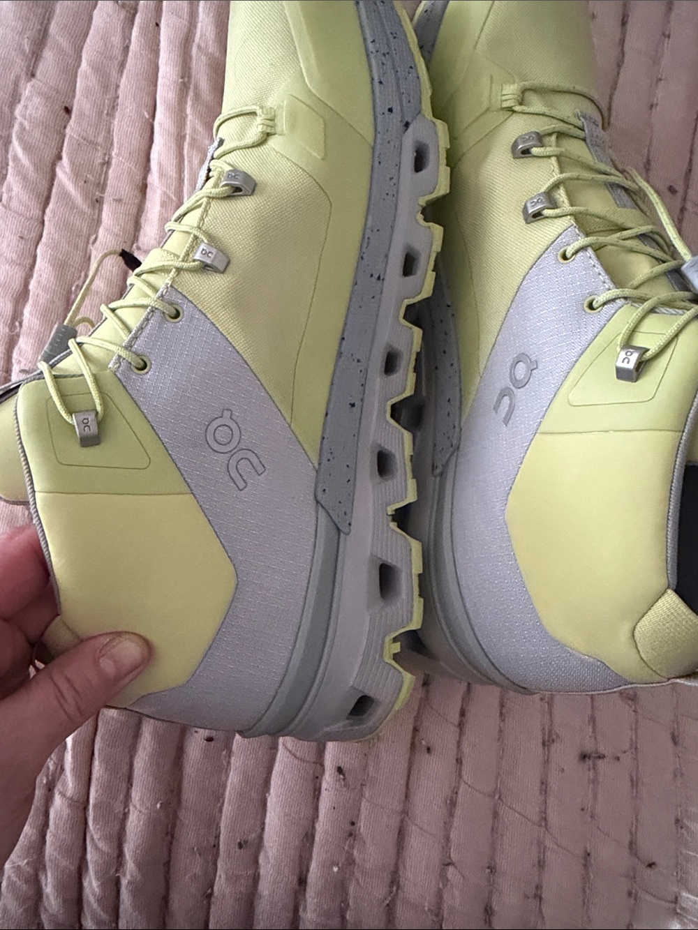 On brand running boots new size 10.5